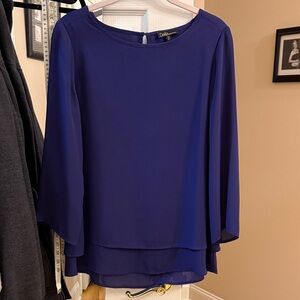 Purple floaty Women's Blouse.